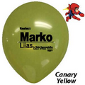 11" Decorator Canary Yellow Latex Balloons